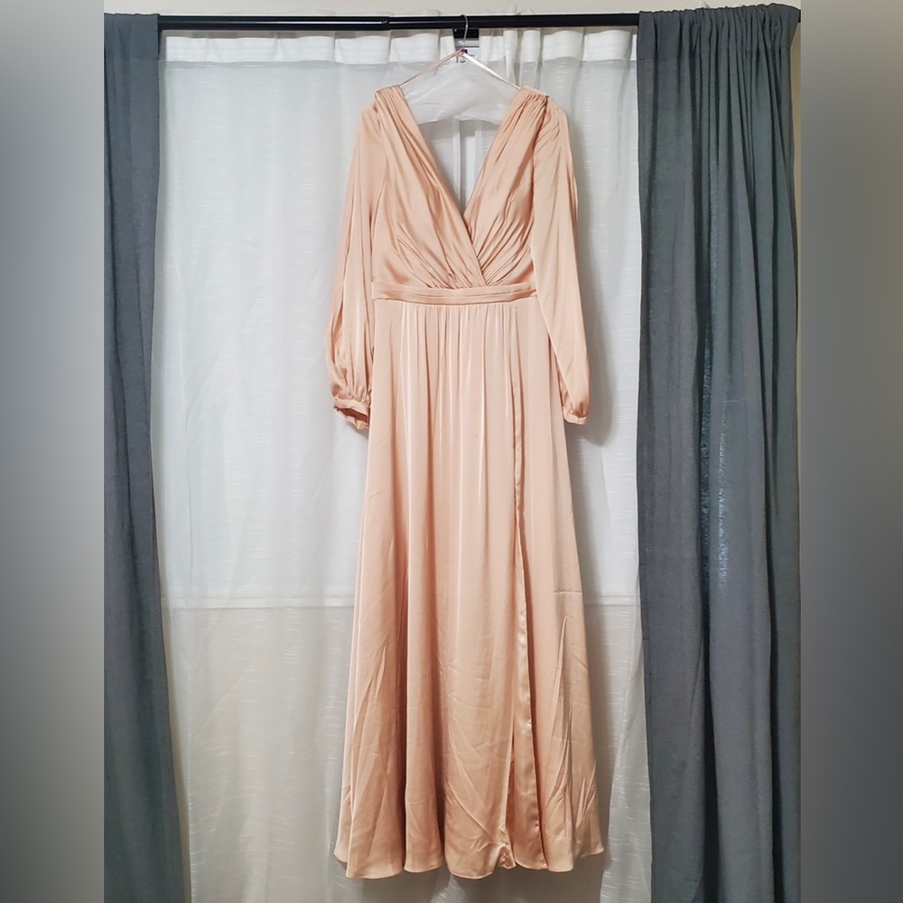 Cinderella Divine Gown 7475, Size 16, Nude Champagne